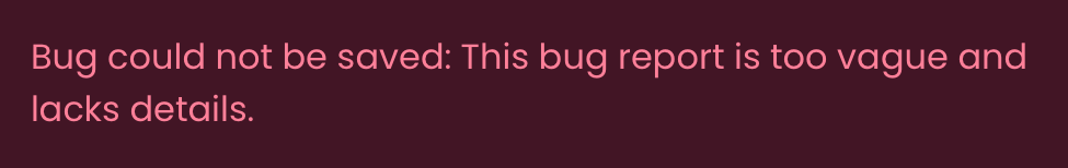 AI Powered Bug Submissions