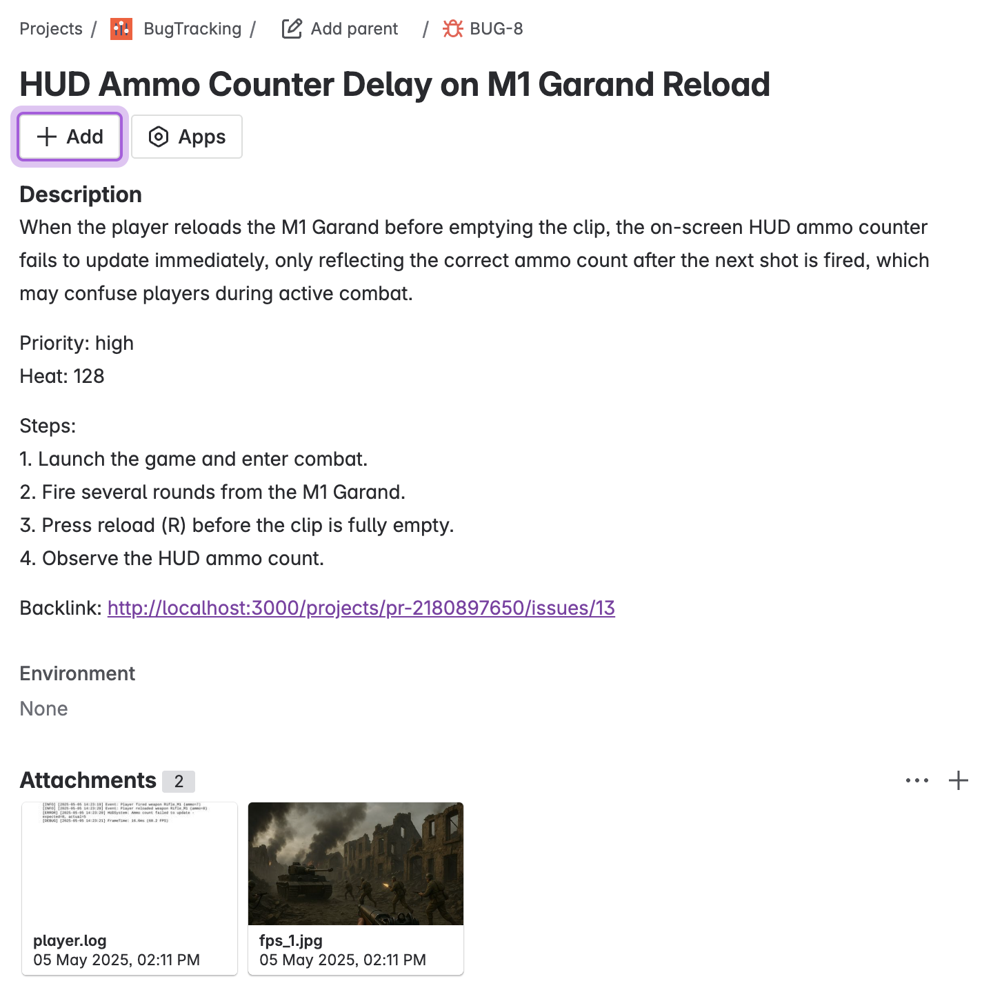 Jira Attachment Support